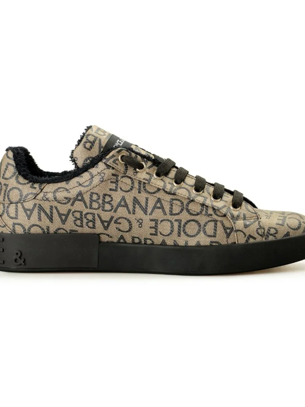 Dolce & Gabbana Men's Jacquard Logo Print Athletic Sneakers Shoes US 11 IT 44